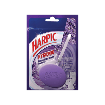 Harpic Hygienic Toilet Cleaner Block (Lavender)