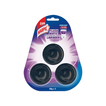 Harpic In-Cistern Toilet Cleaner Block (Lavender)