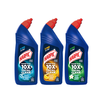 Harpic Disinfectant Liquid Toilet Cleaner (Jasmine) +  Disinfectant Liquid Toilet Cleaner (Refreshing Marine) +  Disinfectant Liquid Toilet Cleaner (Sparkling Lemon) Combo