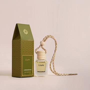 Llum Hanging Car Freshener (Lemongrass)