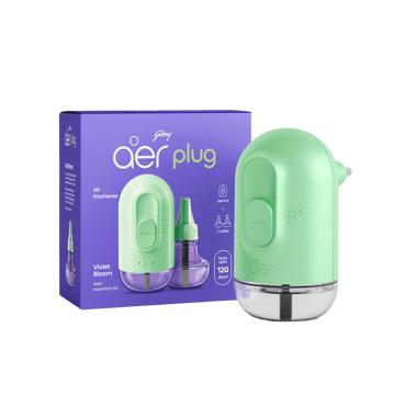 Aer Plug Electric Air Freshener with 2 Refills (Violet Bloom)