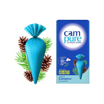 CamPure Air & Car Freshener Cone - Original (Camphor)