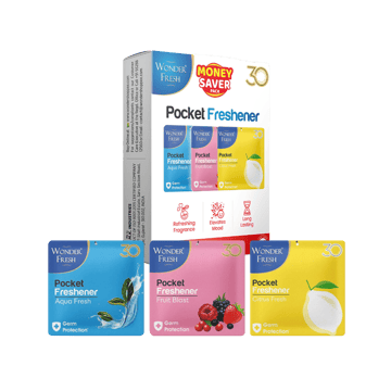 Wonder Fresh Pocket Air Freshener (Assorted)