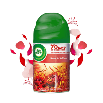 Airwick Freshmatic Automatic Room Freshener (Rose & Saffron)