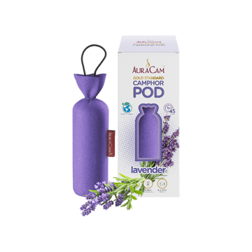 AuraCam Gold Standard Camphor Pod/Cone (Lavender)