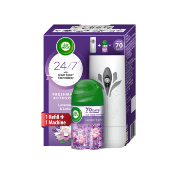 Airwick Freshmatic Autospray Air Freshener Kit (Lavender & Lotus)