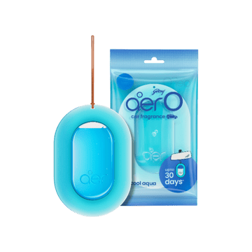 Godrej Aer O - Hanging Car Freshener (Cool Aqua)