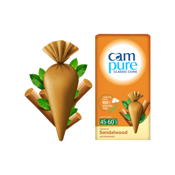 CamPure Air & Car Freshener Cone (Sandalwood)