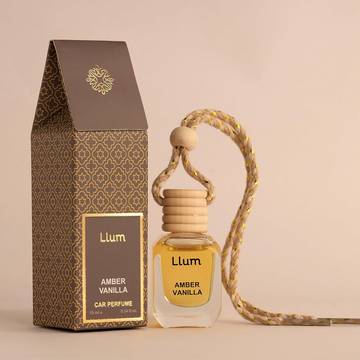Llum Hanging Car Freshener (Amber Vanilla)