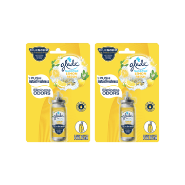 Glade Touch & Fresh Lemon Air Freshener (Lemon) - Pack of 2
