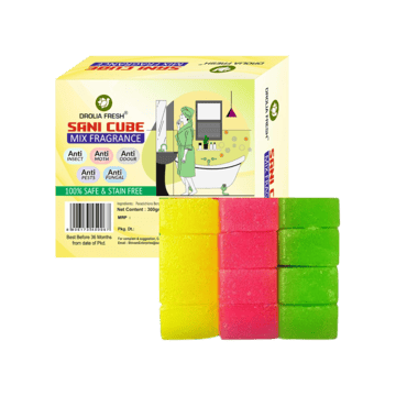 DroliaFresh Mix Fragrance Sanitary Urinal Cubes (Mix Fragrance)