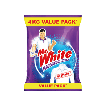 Mr. White Detergent Powder with 2X Active Power