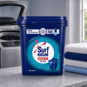 Surf Excel Top Load Detergent Powder - 500 ml Pack Liquid Free Inside