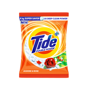 Tide Plus Double Power Washing Detergent Powder (Jasmine & Rose)