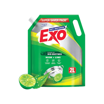 Exo Anti Bacterial Neem + Lime Dishwash Gel