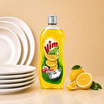 Vim Lemon Dishwash Gel (500 ml)