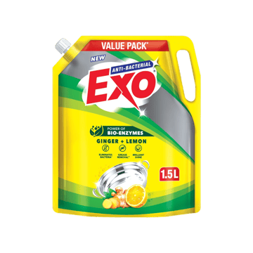 Exo Ginger & Lemon Anti-Bacterial Dishwash Gel