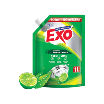 Exo Anti Bacterial Neem + lime Dishwash Gel