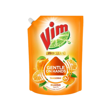 Vim ProClean Dishwash Liquid (Tangerine)