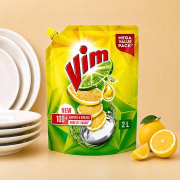 Vim Lemon Dishwash Gel