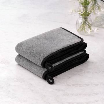 Cutting EDGE Car Care Microfiber Cloth (Dark Grey)