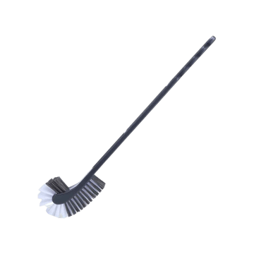Gala Toilet Brush Double Hockey Shaped (Plastic, Multicolour)