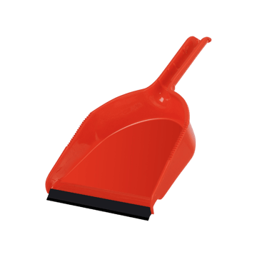 Gala Dustpan for Floor Cleaning (Plastic, Red)