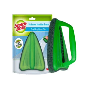 Scotch Brite Bathroom Tile Scrubber (Plastic, Green)