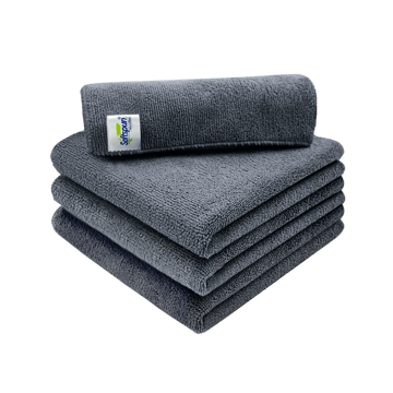 Softspun All Purpose Cleaning Microfiber Cloth (Grey)