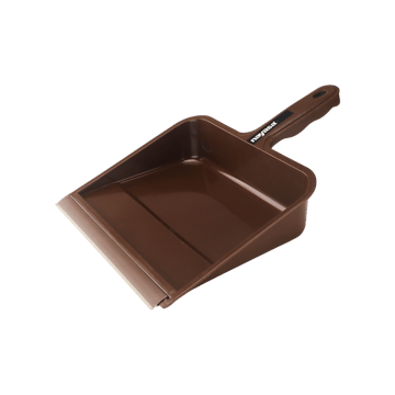 Nayasa Broom Mate Small Dustpan (Plastic, Brown)