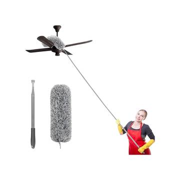 Tekcool Feather Ceiling Duster (Stainless Steel, Grey)