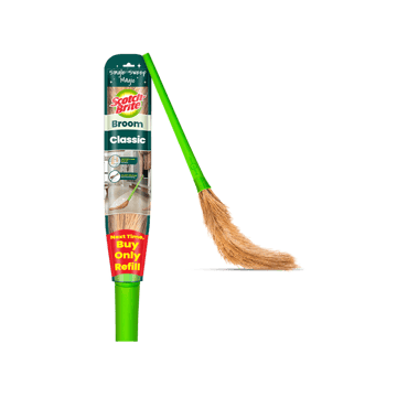 Scotch Brite Washable No Dust Classic Broom (Nylon)