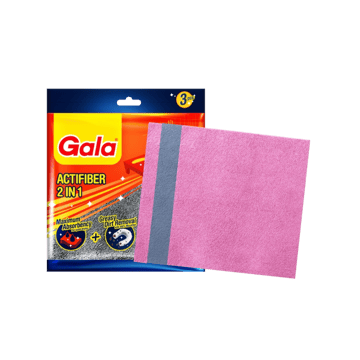 Gala Actifiber Sponge Wipe (Microfiber, Multicolour)