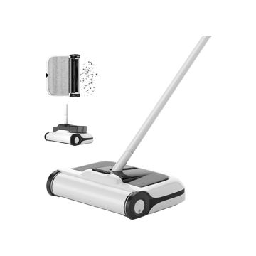 Lifelong Natura Floor Dual Sweeper (Plastic, Silver)