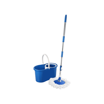 Kleeno 360° Rotating Spin Mop Set (Microfiber)