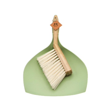 Am Safe-X Dustpan & Brush (Green)