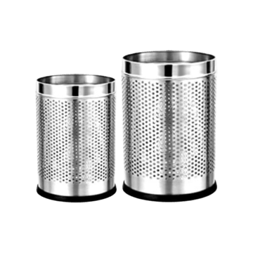 Humboldt Dustbin (5L, 10L) (Stainless Steel, Chrome)