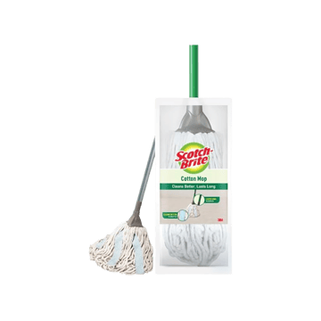 Scotch Brite Mop with Long Handle (Cotton)