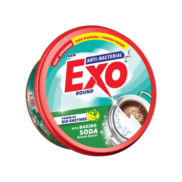 Exo Anti-Bacterial Round Dishwash Bar