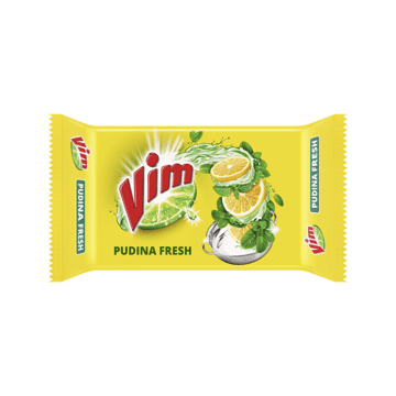 Vim Pudina Anti Smell Dishwash Bar