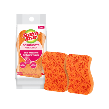 Scotch Brite Scrub Dots Non-Scratch Sponge Scrub