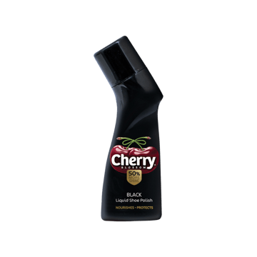 Cherry Blossom Black Liquid Shoe Polish