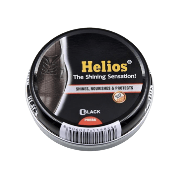 Helios Wax Shoe Polish (Black)