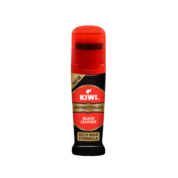 Kiwi Instant Black Leather Liquid Shoe Polish