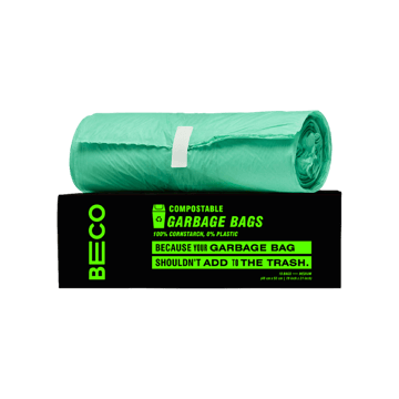 Beco Compostable Garbage Bag (Medium, Green)
