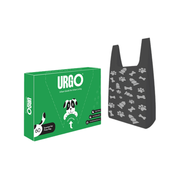 URGO Pet Poop Garbage Bag, Vanilla Scented, Biodegradable