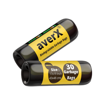 averX Garbage Bag (Small, Black)
