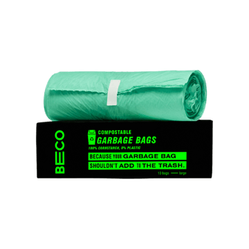Beco Large Compostable Garbage Bag (Large, Green)