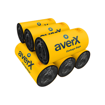 averX Garbage Bag (Medium, Black)