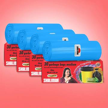 Shalimar Garbage Bag (Medium, Blue)